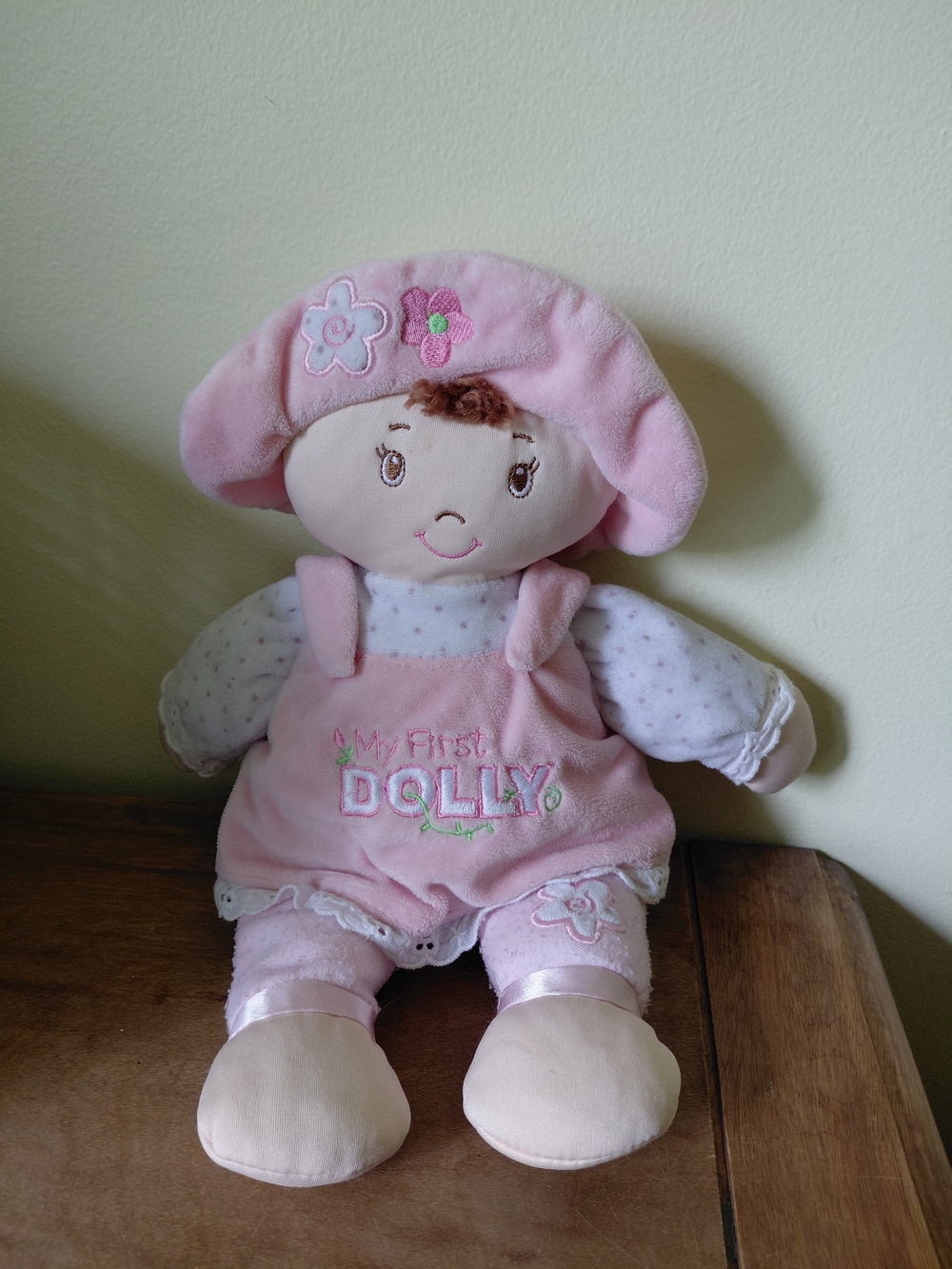 Plush Baby Doll - Pink